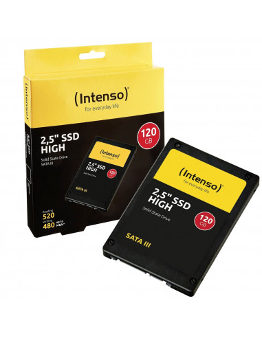 SSD 2,5 120GB INTENSO SATA III INTERNO HARD DISK ALLO STATO SOLIDO NOTEBOOK PC